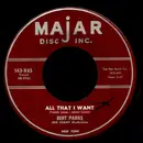 7inch Vinyl Single - Bert Parks - All That I Want