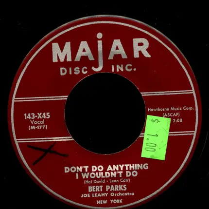 Bert Parks - All That I Want