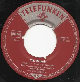 Bert Varelll - Oh, Belinda / Chip-Chop, Bella Viola