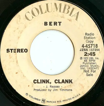 Bert - Clink, Clank