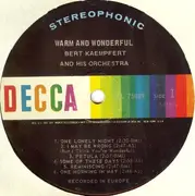 LP - Bert Kaempfert - Warm And Wonderful