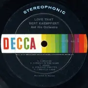LP - Bert Kaempfert & His Orchestra - . . . Love That