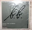 LP - Bertolt Brecht , Hanns Eisler - Ernst Busch - Legenden, Lieder Und Balladen 1914-1934 - Mono
