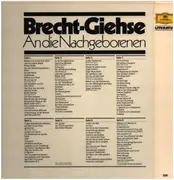 LP-Box - Bertolt Brecht / Therese Giehse - An Die Nachgeborenen