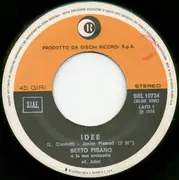 7inch Vinyl Single - Berto Pisano E La Sua Orchestra - Idee