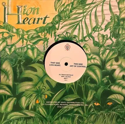 Berty B & Dillinja - Lion Heart / Art Of Control