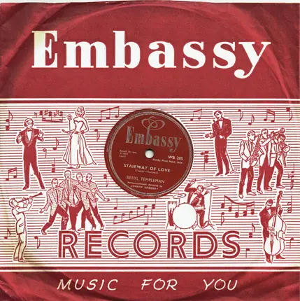 Beryl Templeman - Stairway Of Love / Who's Sorry Now