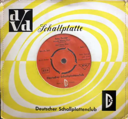 Beryl Bryden - Fatty George Und Seine Band - Unlucky Woman Blues / Beal Street Blues / I've Found A New Baby