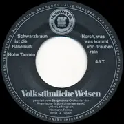 7inch Vinyl Single - Bergmanns-Orchester der Rheinische Braunkohlenwerke AG - Volkstümliche Weisen