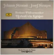 LP - Berliner Philh., Karajan - Johann Strauss - Josef Strauss