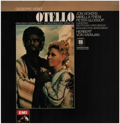 Berliner Philharmoniker , Herbert von Karajan , Chor der Deutschen Oper Berlin , Jon Vickers , Mire - Guiseppe Verdi - Otello / Grosser Querschnitt In Italienischer Sprache