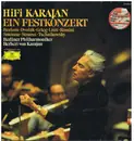LP - Berliner Philharmoniker , Herbert von Karajan - Hifi Karajan  Ein Festkonzert  Brahms • Dvorak • Grieg • Liszt • Rossini • Smetana • Strauss • Tschaikowsky - Gatefold