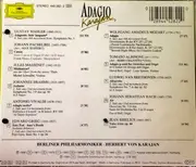 CD - Mahler / Brahms / Vivaldi / Mozart / Beethoven / Bach a.o. - Adagio