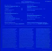 Double LP - Berliner Philharmoniker , Philharmonisches Staatsorchester Hamburg - PAUL HINDEMITH zum 10.Todestag