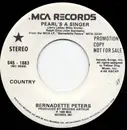 7inch Vinyl Single - Bernadette Peters - Pearl's A Singer