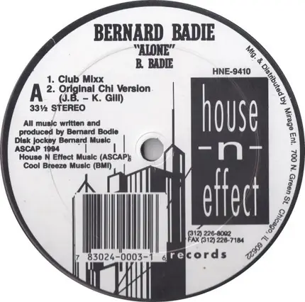 Bernard Badie - Alone