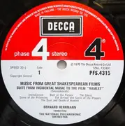 LP - Rozsa / Shostakovich / Walton - Music From Great Shakespearean Films