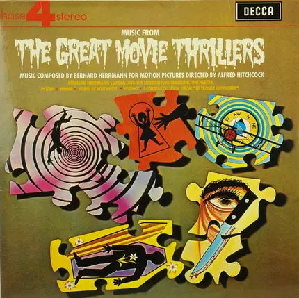 Bernard Herrmann , The London Philharmonic Orchestra - Music From The Great Hitchcock Movie Thrillers