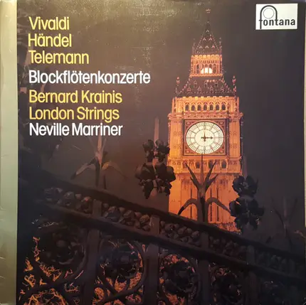Vivaldi / Händel / Telemann - Blockflötenkonzerte