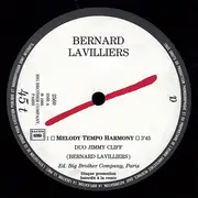 12inch Vinyl Single - Bernard Lavilliers Duo With Jimmy Cliff - Melody Tempo Harmony