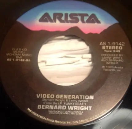 Bernard Wright - Video Generation