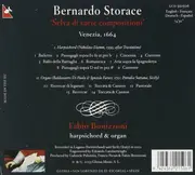 CD - Bernardo Storace - 'Selva Di Varie Compositioni' - Digipak