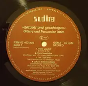 12inch Vinyl Single - Bernd Kremling , Martin Krüger - Gezupft Und Geschlagen - Gitarre und Percussion intim