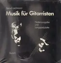 LP - Bernd Lachmann - Musik für Gitarristen - Notenausgabe und Langspielplatte