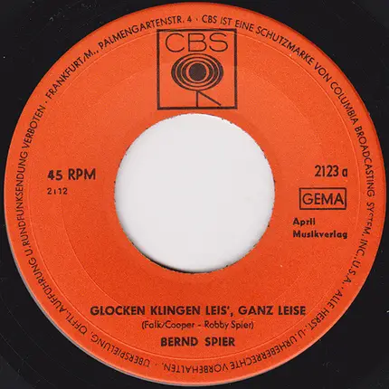 Bernd Spier - Glocken Klingen Leis', Ganz Leise
