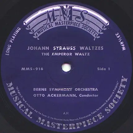 J. Strauss / Berne Symphony Orchestra - Johann Strauss Waltzes