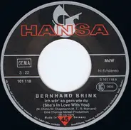 Bernhard Brink - Ich Wär' So Gern Wie Du (She's In Love With You)