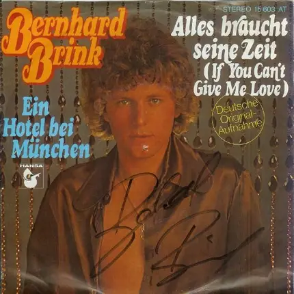 Bernhard Brink - Alles Braucht Seine Zeit