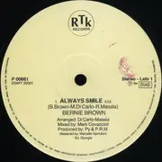 12inch Vinyl Single - Bernie Brown - Always Smile / Time's Running Out