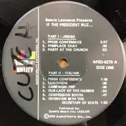 12inch Vinyl Single - Bernie Lawrence - If The President Wuz...