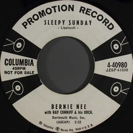 Bernie Nee - What Would You Do (If You Were In My Place)