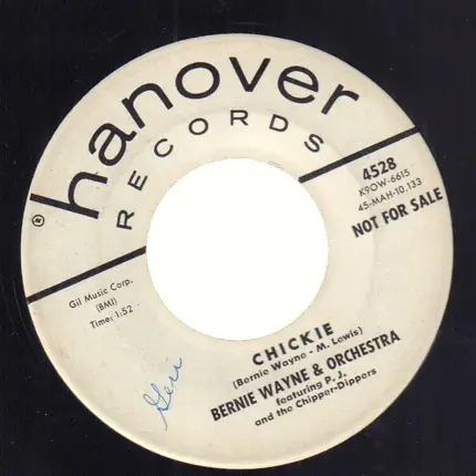 Bernie Wayne And His Orchestra - Chickie