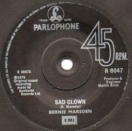 Bernie Marsden - Sad Clown