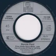 7'' - Bernie Paul - Be Cool (Someone Like You)