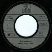 7'' - Bernie Paul - Leavin' You Is Easier
