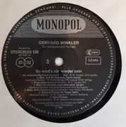 Double LP - Berolina Sound Orchestra Siegfried Mai - Gerhard Winkler - So Wird's Nie Wieder Sein. Ein Komponisten-Portrait