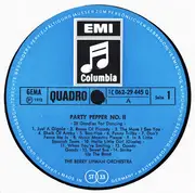 LP - Berry Lipman & His Orchestra - Party Pepper No 2