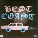 7inch Vinyl Single - Best Coast / Jeff The Brotherhood - Sunny Adventure / Bummer - Ltd ed/ Numbered/ Pink Translucent vinyl