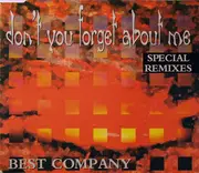 CD Single - Best Company - Don't You Forget About Me (Special Remixes)