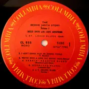 LP - Bessie Smith With Louis Armstrong - The Bessie Smith Story - Vol.1