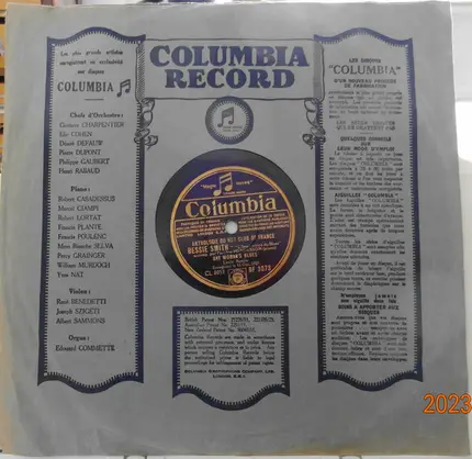 Bessie Smith - Cemetery Blues / Any Woman's Blues