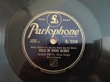 Bessie Smith - St. Louis Blues / Cold In Hand Blues
