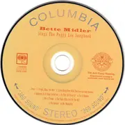 CD - Bette Midler - Sings The Peggy Lee Songbook