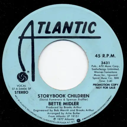 Bette Midler - Storybook Children