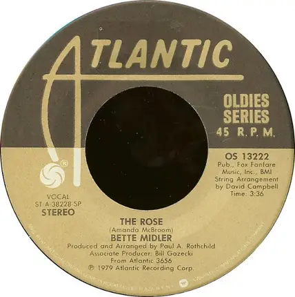 Bette Midler - When A Man Loves A Woman