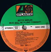 LP - Bette Midler - Mud Will Be Flung Tonight!